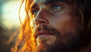 Jesus Wallpaper: Religious, Christian, Portrait, Man, Desktop Background, 4K