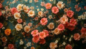 Floral Wallpaper: Aesthetic Flower Background for Desktop, Laptop in 4k