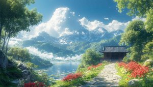 Mountain Landscape Wallpaper: Nature, Scenery, and 4K Scenic Views