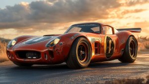 Vintage Car Wallpaper: Classic Race Car Aesthetic For Desktop & Mobile