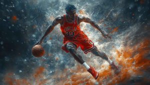 Michael Jordan Wallpaper, Basketball Art, Sports Athlete 4k Wallpaper