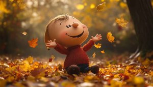 Charlie Brown Autumn Wallpaper, Peanuts Cartoon Wallpaper, Fall Season Theme