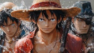 One Piece Anime Wallpaper HD, Monkey D. Luffy 4K Wallpaper