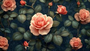 Rose Wallpaper, Floral Wallpaper, Aesthetic Wallpaper, Flower Wallpaper 4k