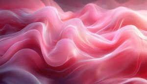 Pink Silk Wallpaper Abstract, Gradient Aesthetic Backdrop for Desktop