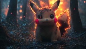 Pokémon Pikachu Wallpaper, Anime Character Wallpaper, 4k Wallpaper