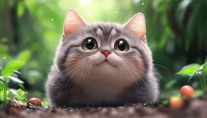 Cute Kitten Wallpaper: Animated Cat Background for Desktop and Mobile