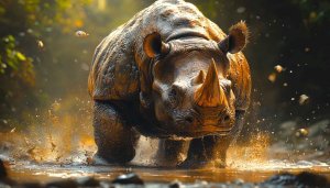 Rhino Wallpaper: Majestic Wildlife, Nature Wallpaper, Animal Backgrounds
