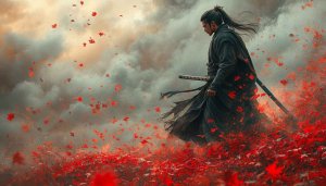 Samurai Wallpaper: Japanese Warrior Art 4k Wallpaper for Desktop
