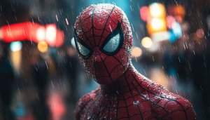 Spiderman Wallpaper: Rainy Day Marvel Hero 4K, Desktop, Laptop