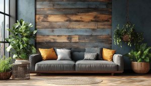 Cozy Living Room Wallpaper: Modern Interior Design 4k Wallpaper