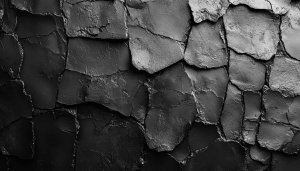 Black Stone Wall Texture Wallpaper for Desktop, 4k Mobile