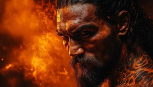 Aquaman Wallpaper 4k, Jason Momoa wallpaper, Movie wallpaper, actor wallpaper