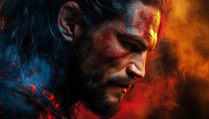 The Witcher Wallpaper: Fantasy Warrior Portrait for Desktop & Mobile