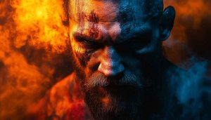 Viking Wallpaper, Warrior Background, Norse Mythology Art, 4k Wallpaper