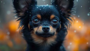 Chihuahua Dog Wallpaper: Cute Puppy Eyes, Pet Backgrounds HD