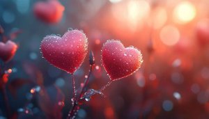 Valentines Day Heart Wallpaper, Love Theme Backgrounds, Romantic Desktop