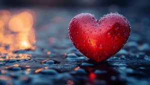 Red Heart Wallpaper: Love, Romance, Valentine's Day Desktop Backgrounds