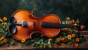 Violin Wallpaper: Musical Instrument, Classical Music, 4K Wallpaper