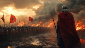 Epic Battle Scene Wallpaper, Warrior, Army 4k Wallpaper