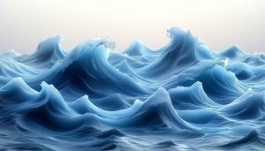 Ocean Wave Wallpaper: Blue Sea Waves 4K for Desktop Laptop