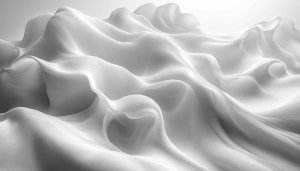 Abstract White Waves Wallpaper for Desktop, Phone Backgrounds, 4k