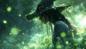 Witch Wallpaper, Fantasy Wallpaper, Halloween Wallpaper, Desktop Backgrounds, 4k
