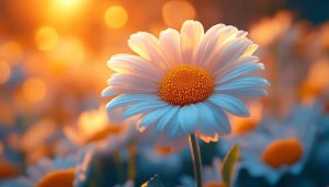 Daisy Flower Wallpaper: Floral, Desktop, Laptop, Mobile, 4k