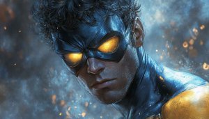 Nightwing Wallpaper: DC Comics Superhero Art, 4k Wallpaper, HD