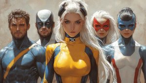 X-Men Wallpaper, Marvel Comics, Superheroes, 4k, Desktop Backgrounds