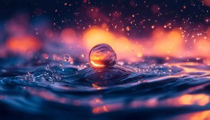 Abstract Water Wallpaper: Beautiful Bokeh, Artistic Backgrounds for Desktop