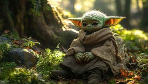 Cute Yoda Wallpaper: Star Wars, Baby Yoda Background, 4k Wallpaper