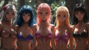 Anime Girl Wallpaper 4k: Fantasy Beauties for Phone & Desktop