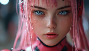 Zero Two Darling in the Franxx Anime 4k Wallpaper