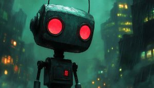 Robot Wallpaper 4k, Cyberpunk City Wallpaper, Futuristic Robot Background