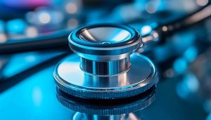 Medical Stethoscope Close Up 4K Healthcare Desktop Wallpaper