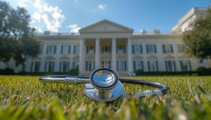 Stethoscope on Lawn Desktop Wallpaper: Free Doctor Backgrounds in 4K