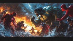 Avengers Endgame 4K Wallpaper Hulk and Spiderman Free Superhero