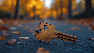 Lost Keys Found Autumn Scenery 4K Desktop Mobile Background