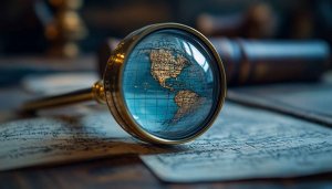 Antique World Globe Mobile Wallpaper: Free Travel 4K Desktop Background