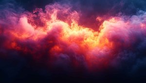 Abstract Glowing Nebula Cloud Wallpaper, Free Mobile Background