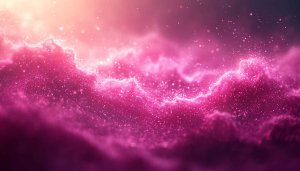 Sparkling Pink Nebula Mobile Background, Dreamy Space Wallpaper, 4K Galaxy