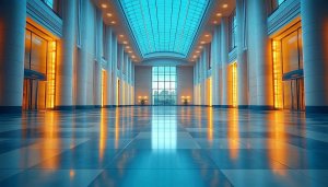 Elegant Architecture Interior 4K Desktop Background HD Mobile Wallpaper