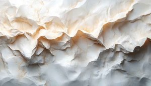 Abstract Marble Texture 4K Desktop Wallpaper, White Stone Background Art