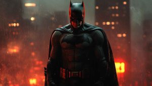 Ben Affleck Batman 4K Desktop Wallpaper Gotham City Background