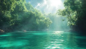 Emerald Lake 4K Wallpaper - Free Desktop Background Nature Scenery