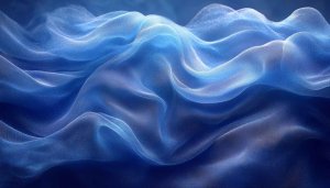 Abstract Blue Waves Pattern Desktop Background 4K Mobile Wallpaper