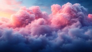 Pink Blue Cloudscape Wallpaper, Free Mobile and Desktop Backgrounds