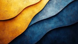 Gold and Blue Abstract Texture Background Wallpaper for Desktop
