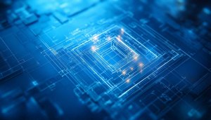 Blue Technology Circuit Board 4K Wallpaper Desktop Background Free